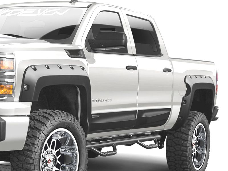 Fits 20142018 Silverado 1500 Short Box Air Design Custom Fender Flares